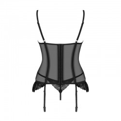 sexy Serena love Corset - noir