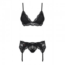 sexy 810-SEG-1 Ensemble 3 pcs - Noir