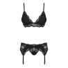 sexy 810-SEG-1 Ensemble 3 pcs - Noir