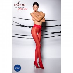 sexy TI008R Collants ouverts 30 DEN - Rouge