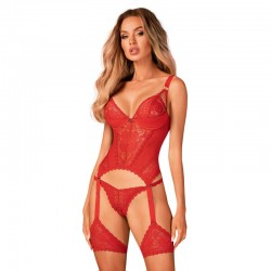 sexy Belovya corset Rouge