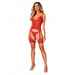 sexy Belovya corset Rouge