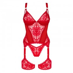 sexy Belovya corset Rouge