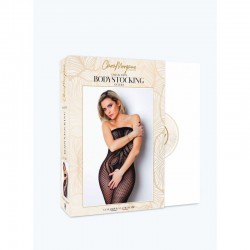 sexy Le numéro 20 bodystocking Clara Morgane - Noir