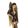 sexy High stakes Bodystocking - Noir