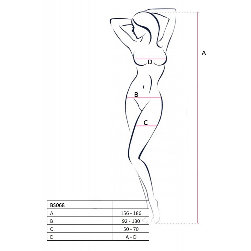 sexy BS068B Bodystocking - Noir sexy BS068B Bodystocking - Noir