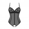 sexy Serena love Body ouvert - Noir