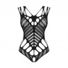 sexy B139 Body ouvert - Noir