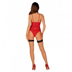 sexy Diyosa Corset et culotte - Rouge