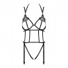 sexy Badossa Body ouvert - Noir