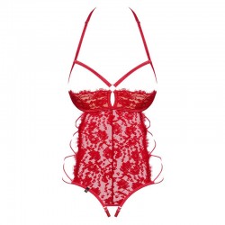 sexy Rediosa Body ouvert - Rouge