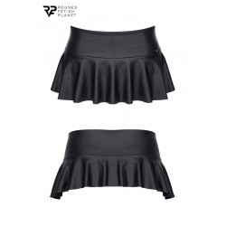 sexy Mini jupe taille basse noire - Regnes