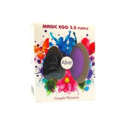 sexy Oeuf vibrant télécommandé Magic egg 3 - violet