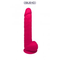 sexy Gode XXL double densité Rose 38 x 7 cm - SilexD