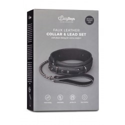 sexy Collier fétichiste et laisse - Easytoys Fetish Collection