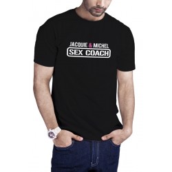 sexy T-shirt Sex Coach noir - Jacquie et Michel
