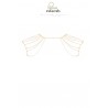sexy Bijoux épaules et dos en chainettes métalliques dorées