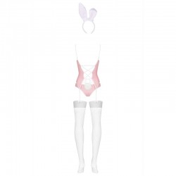 Bunny suit Costume Lapin 4 pcs rose 