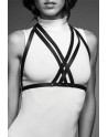 sexy Harnais soutien-gorge marron - Maze