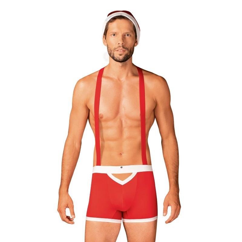 sexy Mr Claus - Costume - Rouge