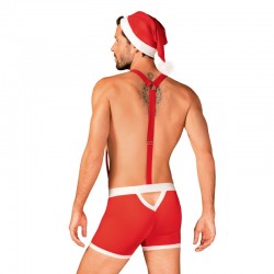 sexy Mr Claus - Costume - Rouge