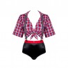 Worker Girl Costume - Multicolore