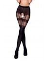 sexy Collants ouverts TI017 20/40 deniers - noir