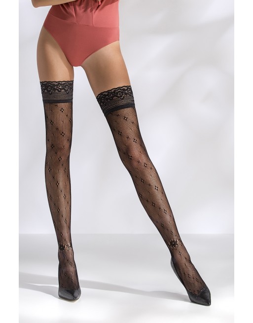 sexy Bas résille ST016 - noir