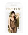 sexy Robe Love on fire noire - Penthouse
