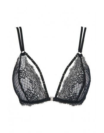 sexy Soutien-gorge bralette noir V-10091 - Axami