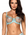 sexy Soutien-gorge dentelle bleu V-10131 - Axami