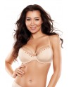 sexy Soutien-gorge push-up beige V-10341 - Axami