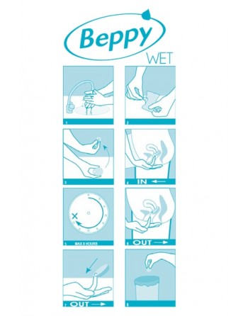 sexy Boite 8 tampons Beppy WET