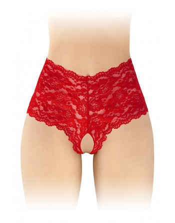 sexy Boxer ouvert Julia - rouge
