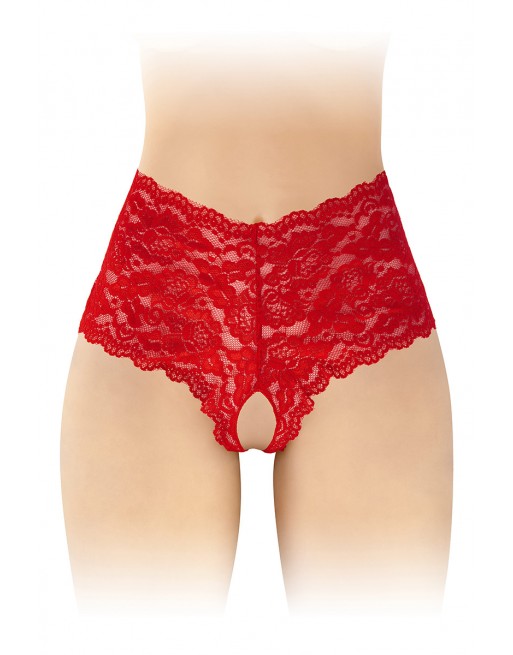 sexy Boxer ouvert Julia - rouge