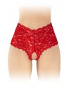 sexy Boxer ouvert Julia - rouge