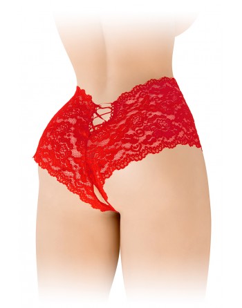 sexy Boxer ouvert Julia - rouge