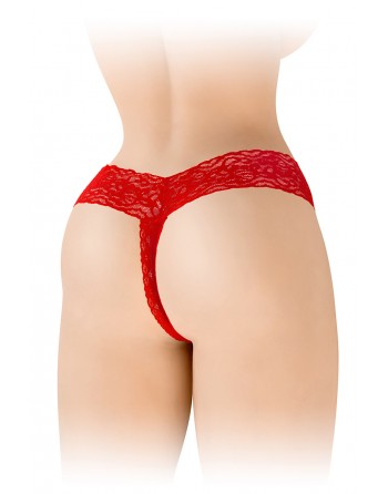 sexy String ouvert Anita rouge - Fashion Secret