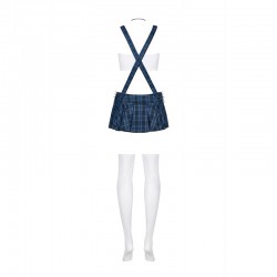 Studygirl Costume 5 pcs - Bleu