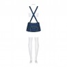 Studygirl Costume 5 pcs - Bleu