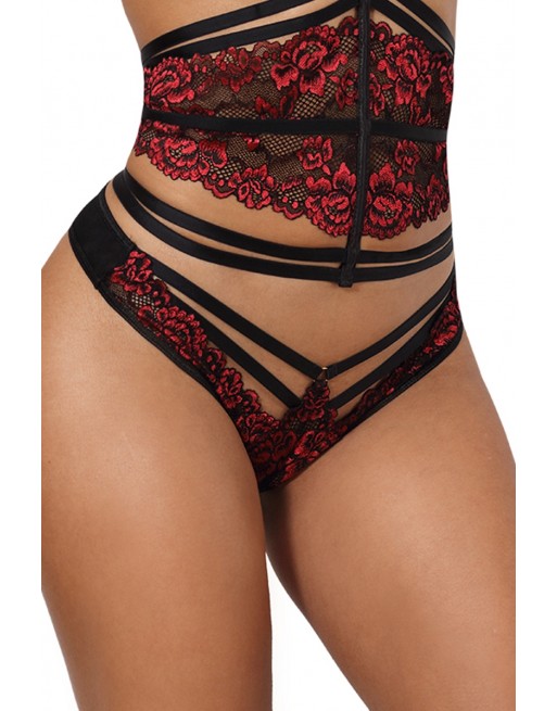 sexy String dentelle V-10038 - Axami