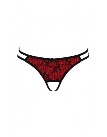 sexy String ouvert rouge Rubi - Passion
