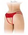 sexy Culotte rouge ouverte Annette - Fashion Secret