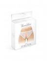 sexy Culotte blanche ouverte Ambre - Fashion Secret