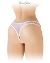 sexy String blanc ouvert Victoria - Fashion Secret