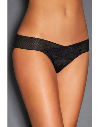 sexy Culotte ouverte noire Paris Hollywood