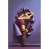 sexy Bunny Costume 4 pcs - Noir