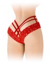 sexy Tanga ouvert Anne - rouge