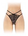 sexy String ouvert Mylene - noir