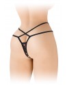 sexy String ouvert Mylene - noir